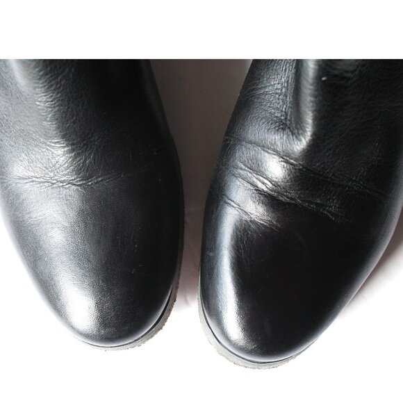 See by Chloe Jamie Leather Ankle Boot / Size 37.5 / Black Rubber Sole - Picture 6 of 11